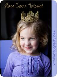If i could have twitched my nose and transported myself immediately to my local fabric store, i would have. Raising Memories Diy Lace Crown Tutorial