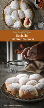 Leckere Buchteln Mit Herbstlicher Zimtpflaumen Fullung Super Fluffig Und Fruchtig Buchteln Buchteln Rezept Rezepte