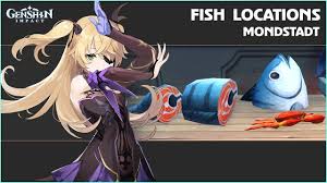 For a tomorrow without tears and new horizons of adventure inazuma: All Best Fish Locations In Mondstadt Genshin Impact Youtube