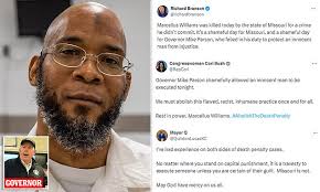 Execution of Marcellus Williams sparks outrage after Governor and State  Supreme Court rejected bids to save him