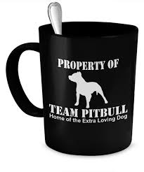 Team Pitbull Coffee Mug Mugs Coffee Mugs Dog Coffee