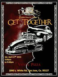 The Dukes Santa Clara Co Get Together Car Clubs Logo Vintage Cars Santa Clara