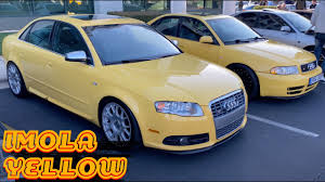 Image result for Imola Yellow 2007 Audi