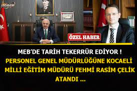 Meb pansi̇yonlarina 5.872 personel alinacakcumhurbaşkanı erdoğan sosyal medya hesabından devlet su i̇şleri genel müdürlüğü 2005 kadrolu işçi alacak. Milli Egitim Bakanligi Personel Genel Muduru Kocaeli Il Muduru Fehmi Rasim Celik Oldu