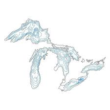 Kinddesign Great Lakes Depth T Shirt Design Lake Tattoo