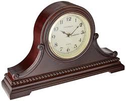 Vmarketingsite Decorative Mantel Clock With Westminster Chime 9 X 16 X 3 Walnut Continue To The Product At The Imag Mantel Clocks Mantel Clock Mantle Clock