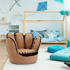 As with any type of children's furniture, you'll want to make sure the material is durable, comfortable and a white, plush lounge chair might look great in your little one's room, but one spilled glass of chocolate milk and it's destroyed. Kids Furniture Baseball Glove Lounge Chair For Kids Bedroom Furniture Accent Baby Sitting Seat