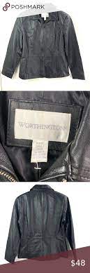 Worthington Leather Jacket In 2021 Leather Jacket Jackets Worthington