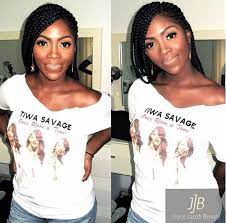 Tiwa Savage S New Look Short Sassy Hair Black Girl Braided Hairstyles Natural Hair Styles