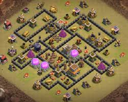 There are three air defense in one side surrounded by a lot of elixir storages to slow down troops like dragons, electro dragons or a queen walk. Base Th 8 Terkuat 2019 Guru Galeri