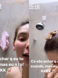 Virginia Fonseca mostra perrengue chique sem água quente em casa