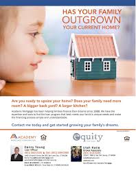Here Is How Academy Can Help Families Purchase A Larger Home When They Have Outgrown Their Current O Mortgage Marketing Family Finance Mortgage Loan Originator