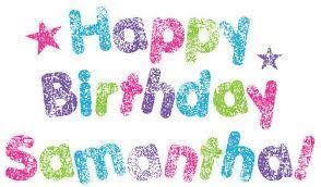 Divine Betrothal Happy Birthday Samantha Birthday Blessings Birthday Wishes For Kids Happy Birthday
