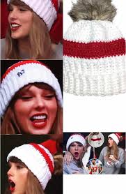 Catherine Cacho Knits Beanie for Taylor Swift