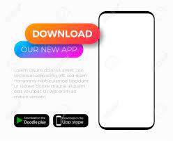 Consumers want apps that add value and convenien. Mobile Application Add Template Download Our App Royalty Free Cliparts Vectors And Stock Illustration Image 115347153