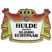 Partyxplosion Huldeschild 50 Jarig Huwelijk 1234feest Nl