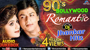 90 S Bollywood Romantic Dj Jhankar Hits Best Bollywood Romantic Songs Jukebox Youtube