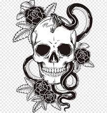 Your artist could shape venom was initially made as a villain from the spiderman world, by todd mcfarlane. Calavera Tattoo Human Skull Symbolism Venom Skull White Fashion Monochrome Png Pngwing