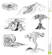 Sketch Six Natural Disasters 18991007 Jpg 1230 1300 Natural Disasters Art Pictures To Draw Drawings