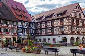 Plaza Del Mercado O Marktplatz De Gengenbach Selva Negra Viajar A Alemania Selva