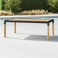 Accent your living room with a coffee, console, sofa or end table. Barra Teak Metal Coffee Table Crate And Barrel Uae