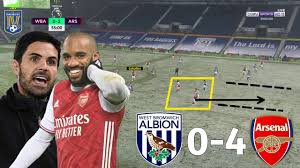 Bukayo saka finished off a fine gunners move to double their lead in first half. Lacazette S Role Helps Arsenal Destroy West Brom West Brom Vs Arsenal 0 4 Tactical Analysis Youtube