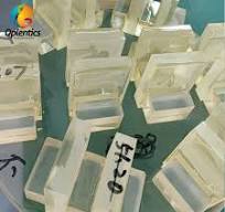 Optical Bbar Coated Photoadhesive Technology Heteromorphic Shape Glass Prism