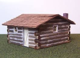 Busch 1035 Log Cabin Ho Structure Scale Model Structure Toys Games Accessories Rayvoltbike Com