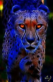 Use Glow Paint For The White Big Cats Art Cat Art Tiger Art
