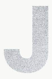 Glitter Capital Letter J Sticker Transparent Png Free Image By Rawpixel Com Ningzk V Transparent Stickers Lettering Letter J