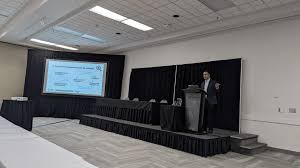 Luis presented at the XIXth Annual CIGRE Canada Conference on Power Systems  - ΔE+ Research Group - Simon Fraser University