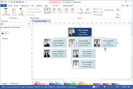 create organizational chart for pdf