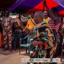 Chief of Kuntu, Nana Kwesi Brebo III , chaired the opening ceremony of the  third edition of Wildfire Lacrosse Festival in Ghana. 💡 The theme for this  year is 'Workig Together for