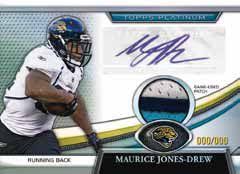 2011 Topps Platinum Football Box Checklist