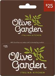 Cardcookie's inventory is updated all the time, so gift cards can sell out. Olive Garden Universal 25 Gift Card Olive Garden Darden 25 Best Buy