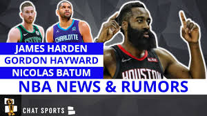 Nba Rumors On James Harden Trade News On Gordon Hayward Latest Nba Free Agency Signings Youtube