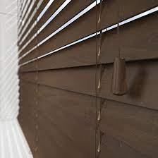 Such window treatments add texture, warmth unless they blend with your wall color, dark wood blinds can make a small window appear smaller. Premier Walnut Wooden Venetian Blind Blinds Venetian Blinds Blinds Direct