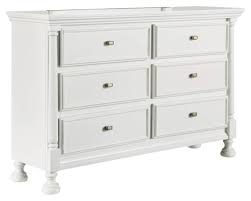 Though it's classic contemporary, it's also right at home among vintage furnishings. Amazon Com Ashley Furniture Signature Design Kaslyn Dresser 6 Drawer Casual White Furniture Decor