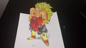 Check spelling or type a new query. Speed Drawing Broly 3d The Lengendary Super Saiyan Dragon Ball Z 2016