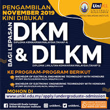 Diploma lanjutan kemahiran malaysia (dlkm) tahap 5 pada tahap diploma lanjutan kemahiran malaysia (dlkm) ini sudah memasuki peringkat yang lebih tinggi iaitu peringkat pengurusan. Penga Universiti Kuala Lumpur British Malaysian Institute Facebook
