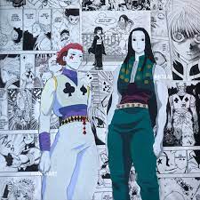 Good choices, but what was up with that last panel of gon with manga spoilers and co? Illumi Hisoka Manga Panel Painting Hunterxhunter