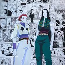 Illumi & Hisoka Manga Panel Painting ♥ : r/HunterXHunter