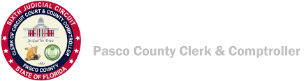 The contact information area contains phone numbers for the clerk of courts office and also for the courts. Pasco County Clerk Fl Official Website
