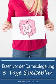 Speiseplan Vor Der Darmspiegelung Rezepte We Go Wild