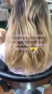 Hoy usamos shades eq bonder inside 💛💛💛pars este bello rubio 💛💛💛  usamos 010GI 30 ml y 30 ml de processing solution 💕 @Redken #redken  #shadeseq #shadeseqbonderinside #shadeseqformula #chile🇨🇱 ...
