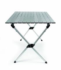 Camco 51892 Aluminum Rollup Table With Carrying Bag You Can Find Out More Details At The Link Of The Image Note It I Camping Table Camping Furniture Camco