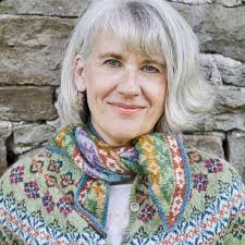 This 'Betha' from my new book 'Cherish'. This a long sleeve cardigan  version of 'Fleur' from the 'Springtime' collection and it's a joy to wear!  Kits will be available soon. You can