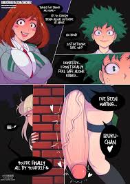Your craving for femboy Deku is met with these incredible hentai comics online now