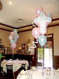 Elegant Balloon Decorations Balloondeliverydenver Com First Communion Decorations Communion Decorations Holy Communion Invitations