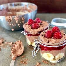 Chokladchia Till Frukost Yowill Pa Instagram Latt Att Rora Ihop Kvallen Innan Och Latt Att Gora Till Manga Recept Desserts Mini Cheesecake Food